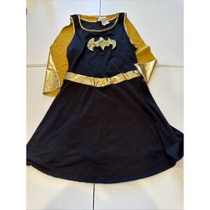 Batgirl/Batman Halloween Costume Cape Womens Sz XL or See Pics For Measure